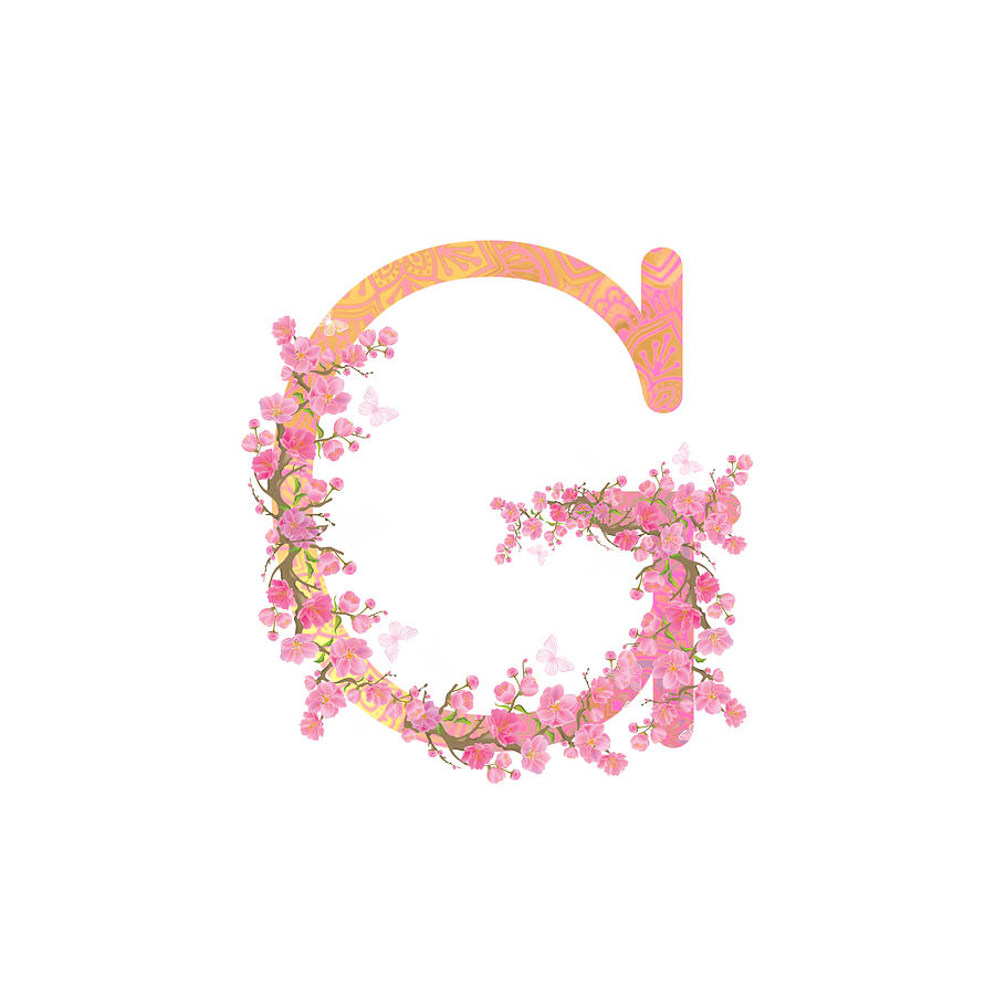 Alphabet letter G Digital Art by Iulian Irina - Pixels