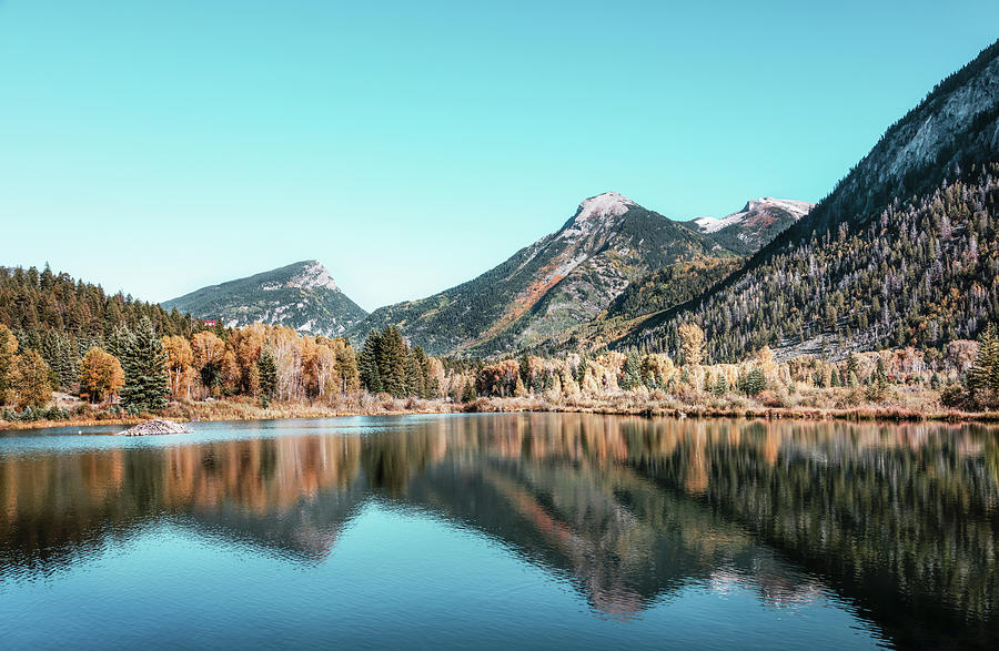 Alpine Lake Photograph
