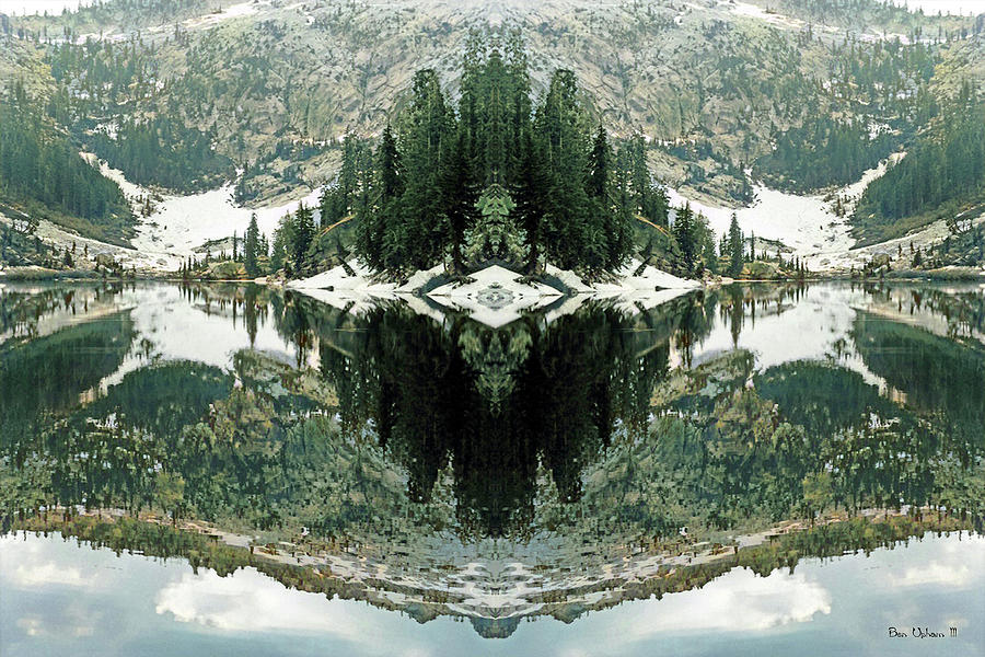 Alpine Lake Mirror #1 Photograph by Ben Upham III