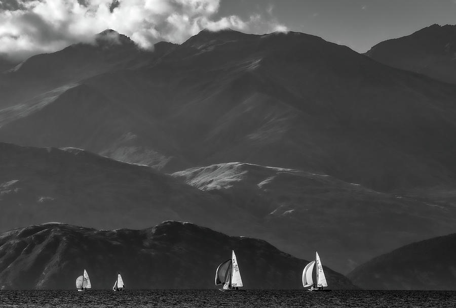 Alpine Sailing  Photograph by Leigh Henningham