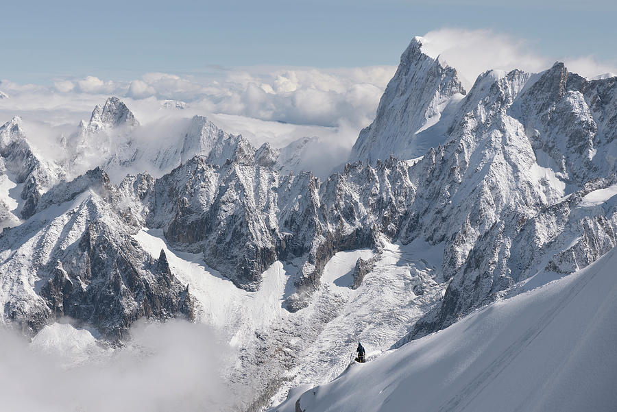 Alps from LAiguille du Midi Photograph by RicardMN Photography