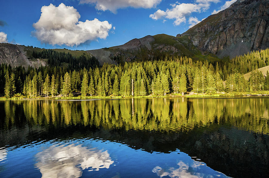 Alta Lakes Reflection Photograph by Tommy Farnsworth