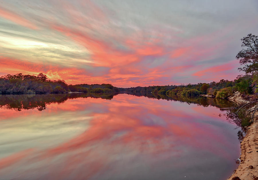 Altamaha Fall sunset by Kenny Nobles Altamaha Fall sunset by Kenny Nobles