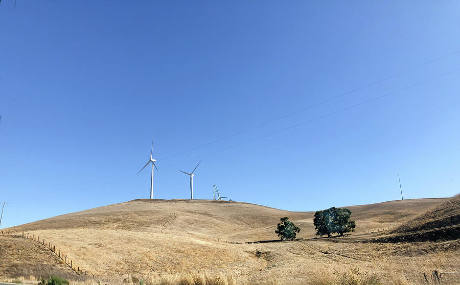 Altamont Pass Wind Farm 3 Photograph By Wes Golomb Fine Art America