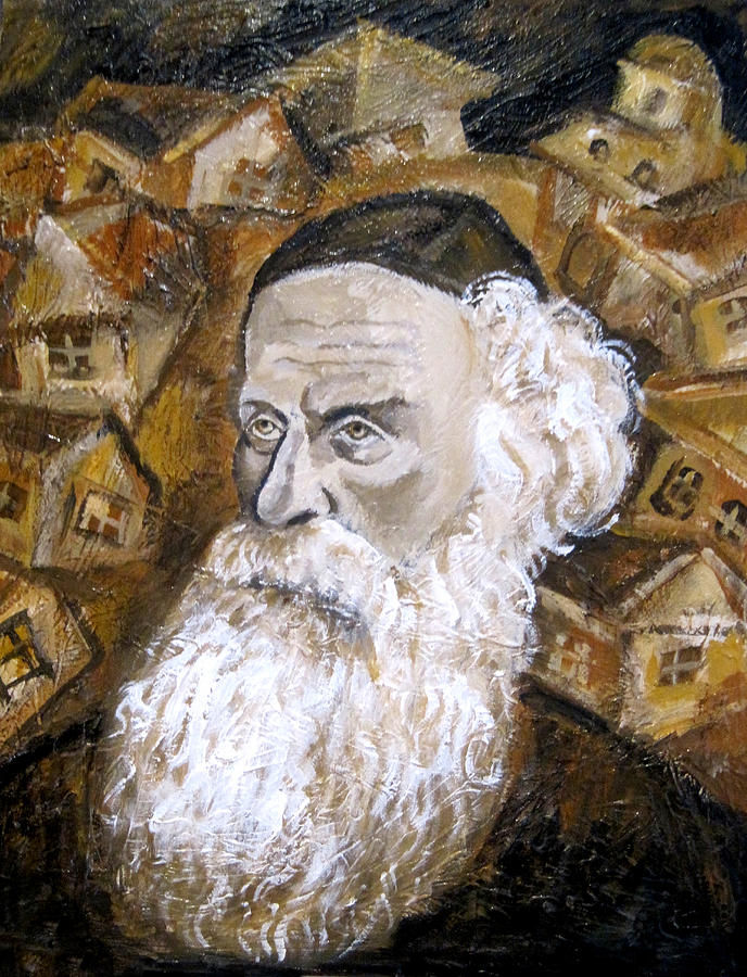 Alter Rebbe Painting by Leon Zernitsky