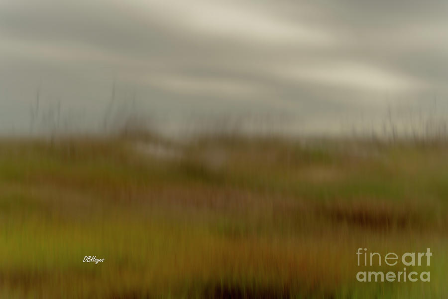 Altered Reality 34 - Dunes and Sky ICM Art Photograph by DB Hayes