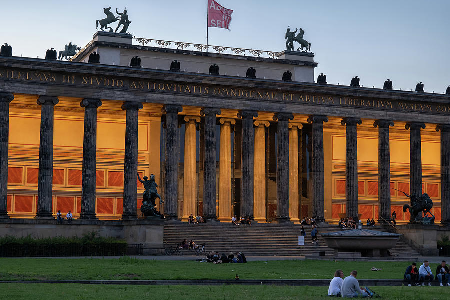 Altes Museum In Berlin At Dusk Photograph by Artur Bogacki