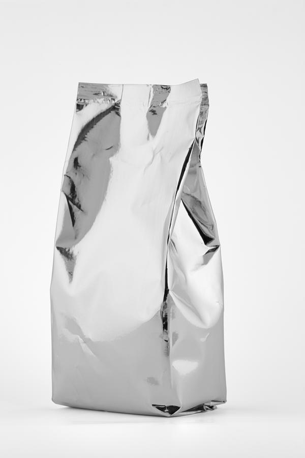 Aluminium foil bag Photograph by Shingopix