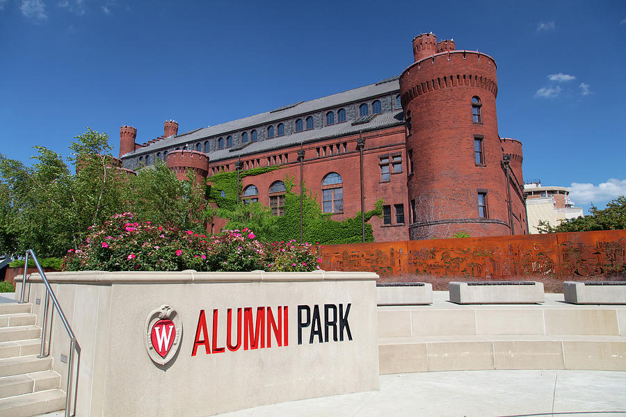 Alumni Park at the University of Wisconsin Photograph by Eldon McGraw