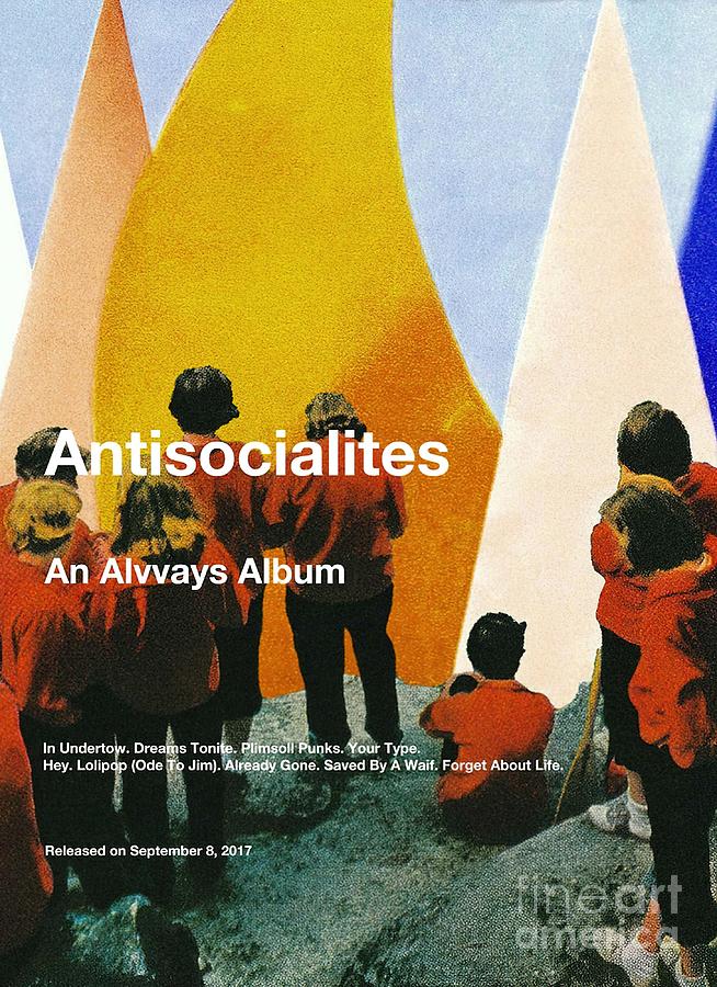 Alvvays Antisocialites Album Cover Tapestry - Textile by Anderson Ryan ...