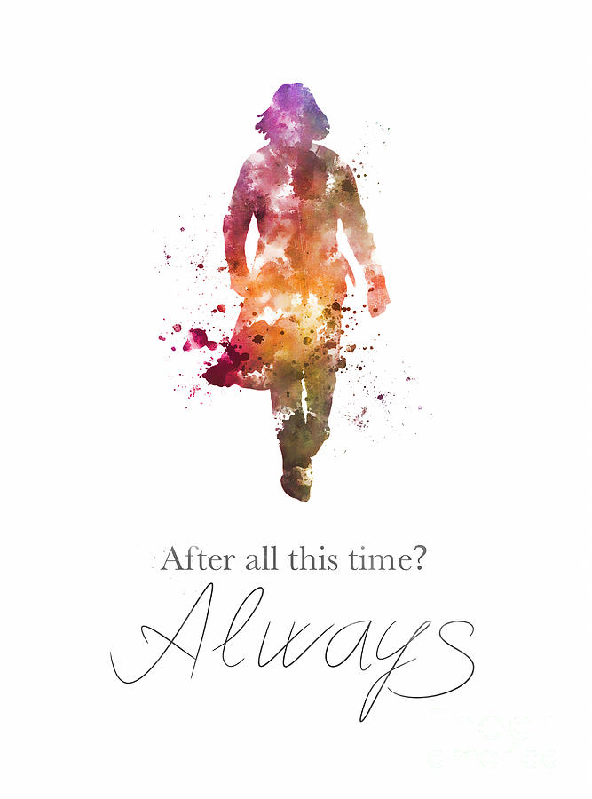 Harry Potter Mixed Media - Always  by My Inspiration
