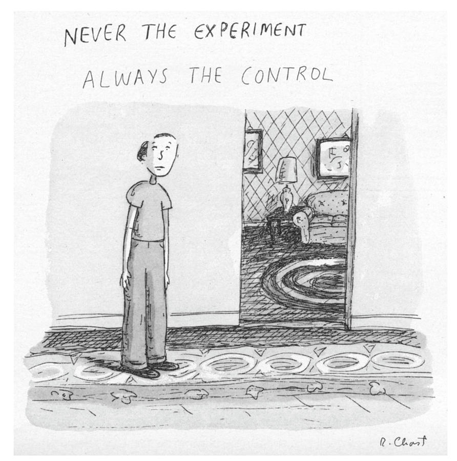 Always The Control Drawing by Roz Chast