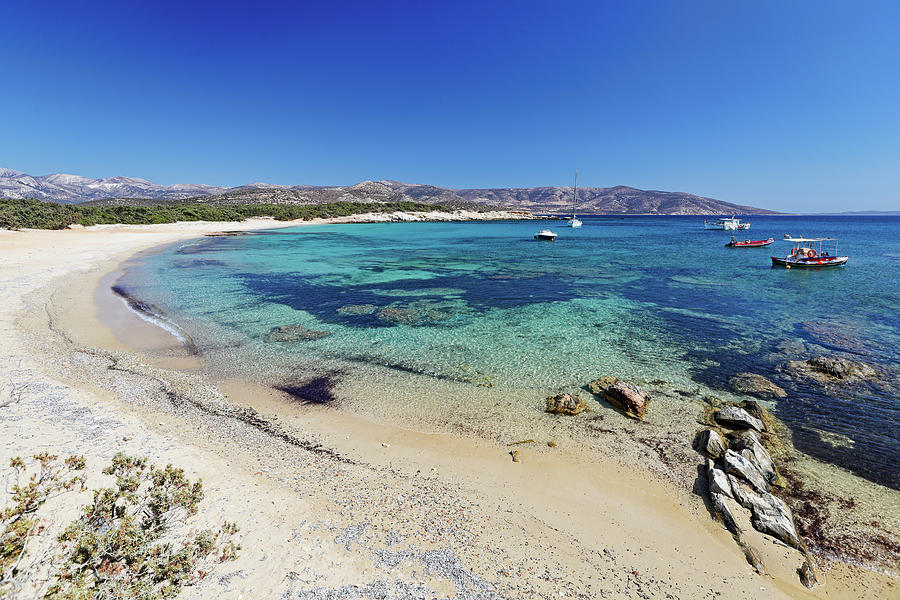 Alyko Beach in Naxos island, Greece Photograph by Constantinos ...