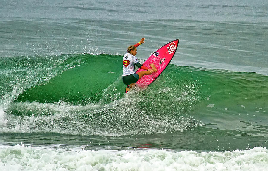 Alyssa Spencer Surfer Photograph by Waterdancer