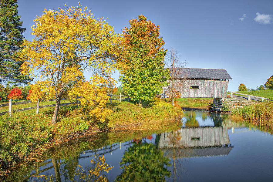 AM Foster Covered Bridge  Photograph by Juergen Roth