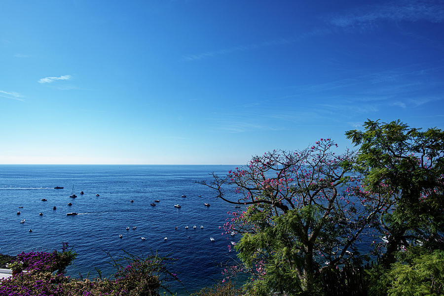 Amalfi Coast-positan0, Another View Photograph by Judy Wolinsky