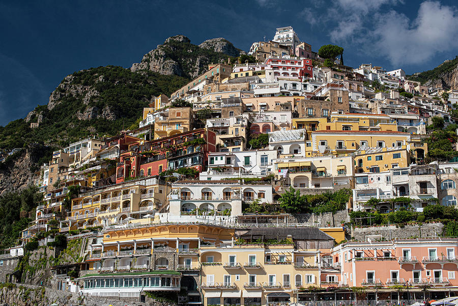 Amalfi Coast-positano Hillside Photograph