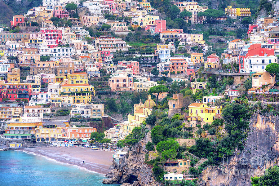 Amalfi Coast, Sorrento. Positano. Photograph by Luciano Mortula