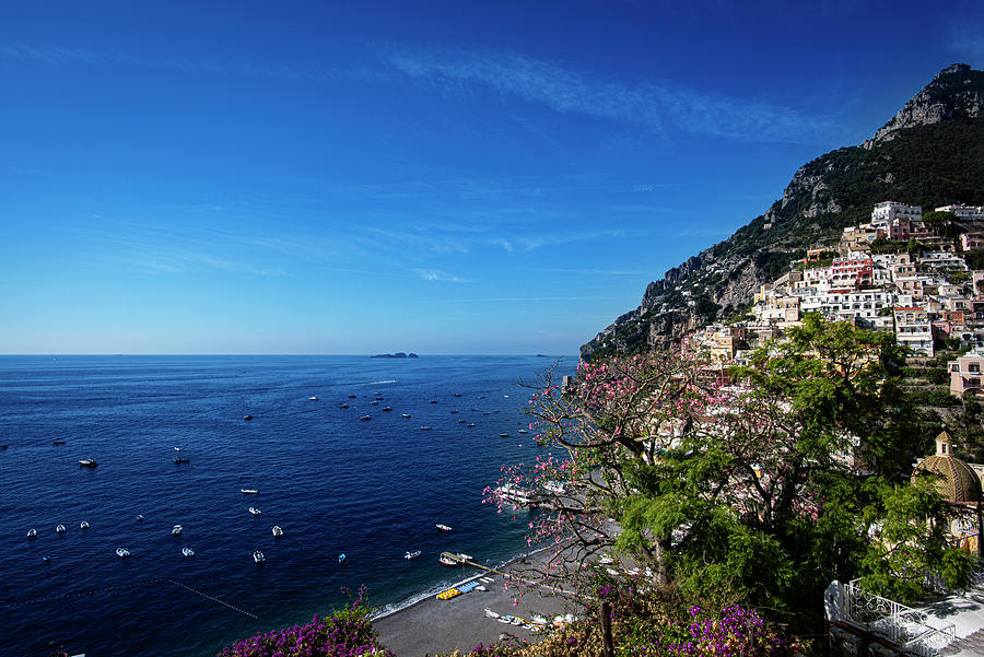Amalfi Coast-the Walk To The Beach,positano Photograph by Judy Wolinsky ...