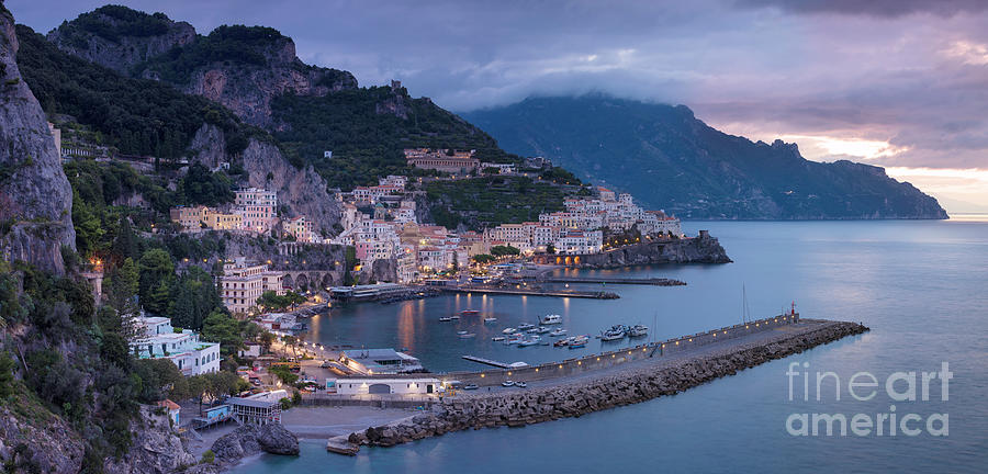 Amalfi Dawn Photograph by Brian Jannsen