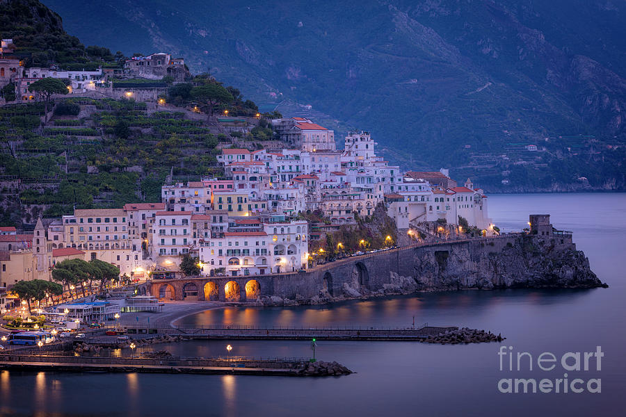 Amalfi - Early Morning - Italy Photograph by Brian Jannsen