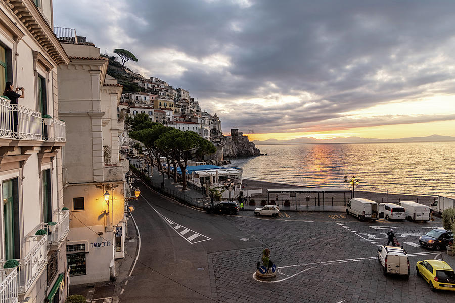 Amalfi Italy waking up  Photograph by John McGraw
