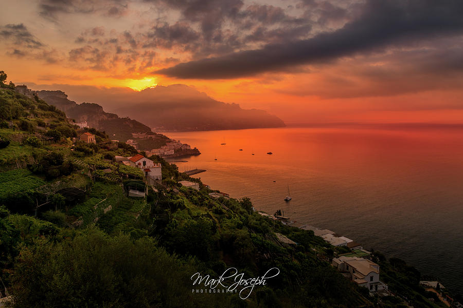 Amalfi Sunrise Photograph by Mark Joseph