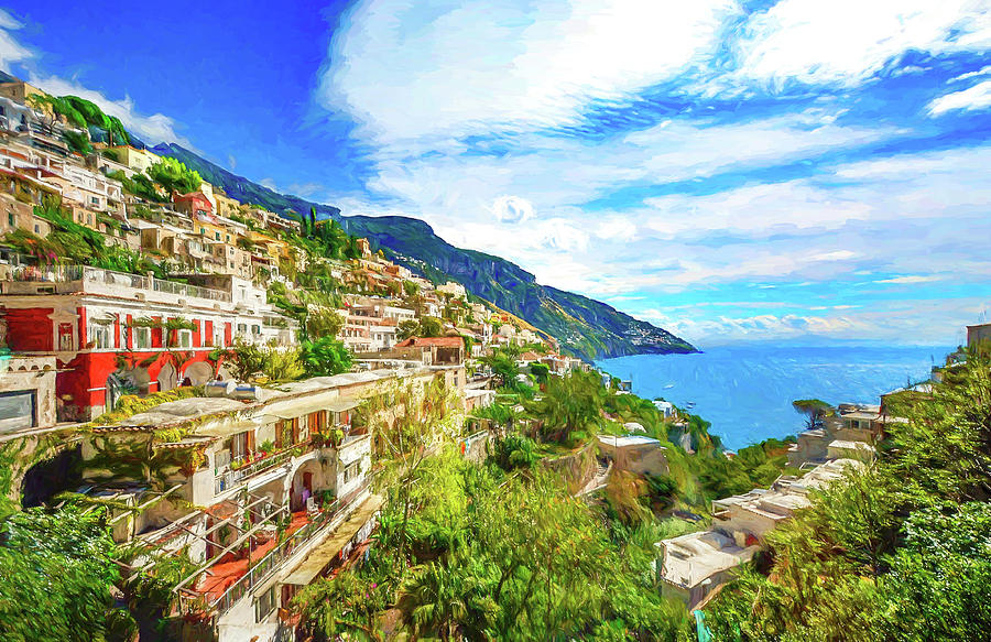 Amalfi Town Photograph by Roy Pedersen