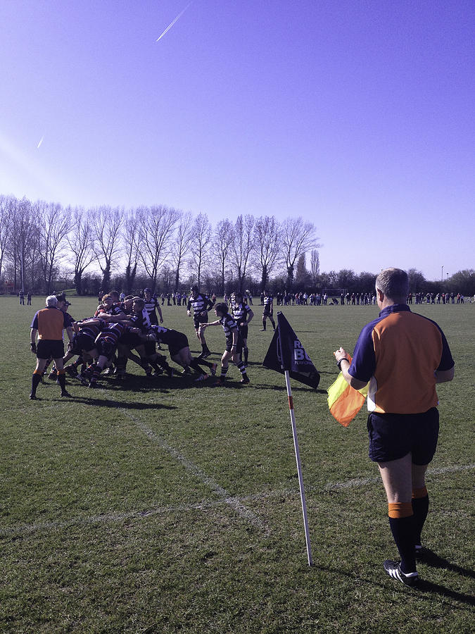 Amateur rugby Union game Photograph by ProjectB