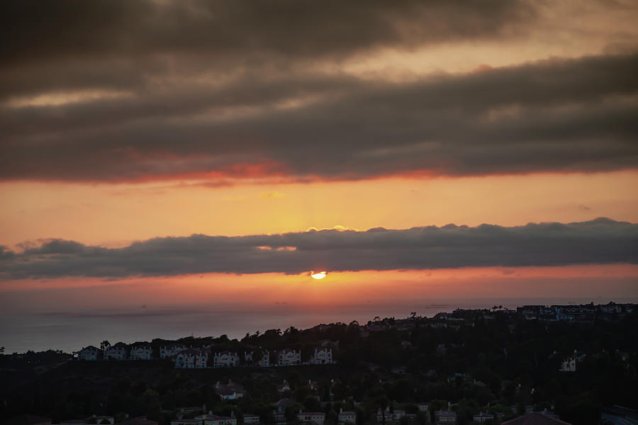 Amazing California sunset Photograph by Sviatlana Kandybovich