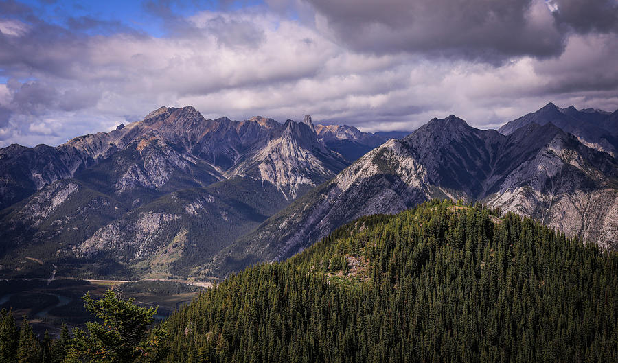 Banff National Park Photograph - Amazing Canadian Rockies Landscape by Dan Sproul