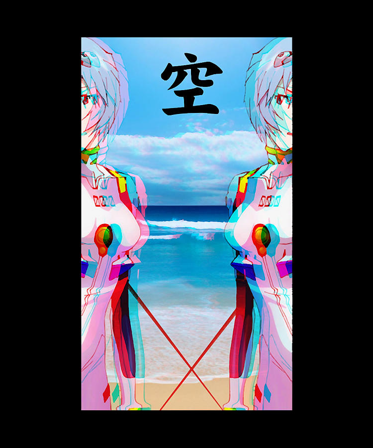 Amazing Friends Strange Behavior Evangelion Rei Ayanami Cute Fan Digital Art By Zery Bart 8845