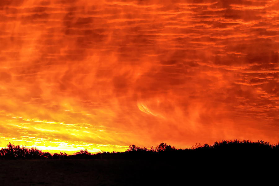 Amazing Lima Ohio Sunset Photograph by Dan Sproul