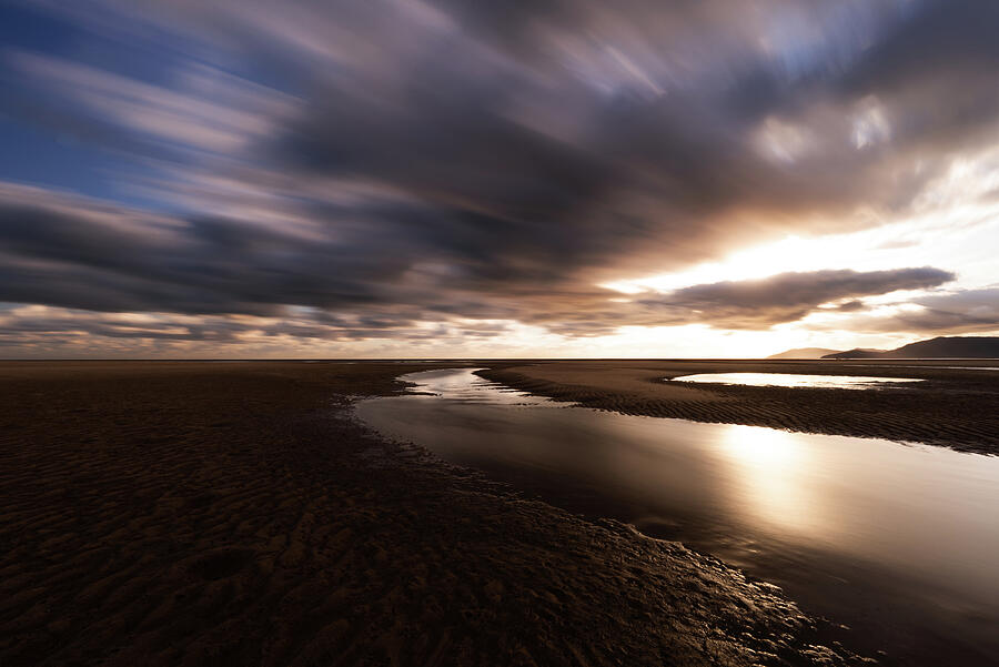 River Mouth Photograph - Amazing Sunrise at Machans Beach, Australia by Imi Koetz