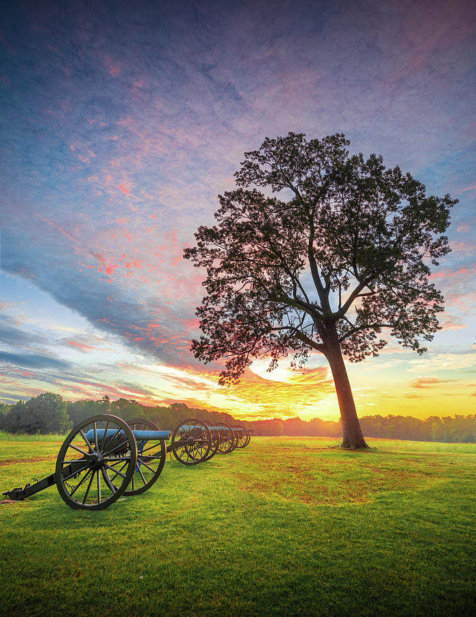 Amazing Sunrise Shiloh National Military Park Photograph by Jordan Hill