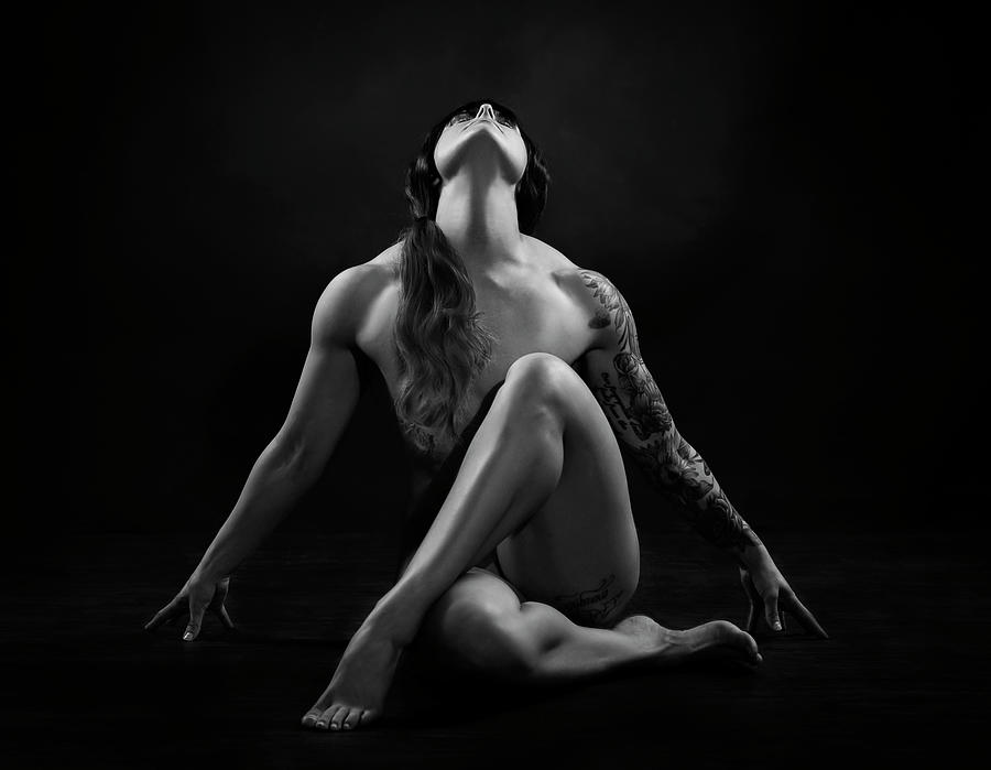 Amazon Temptress - Artistic Nude Photograph by Susanne Catherine
