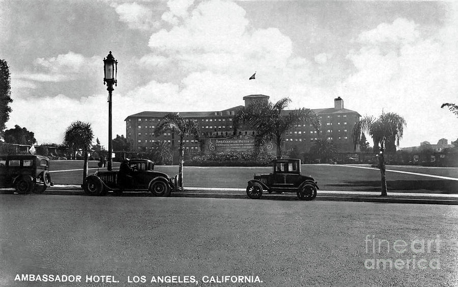 Ambassador Hotel Los Angeles Photograph by Sad Hill - Bizarre Los Angeles Archive