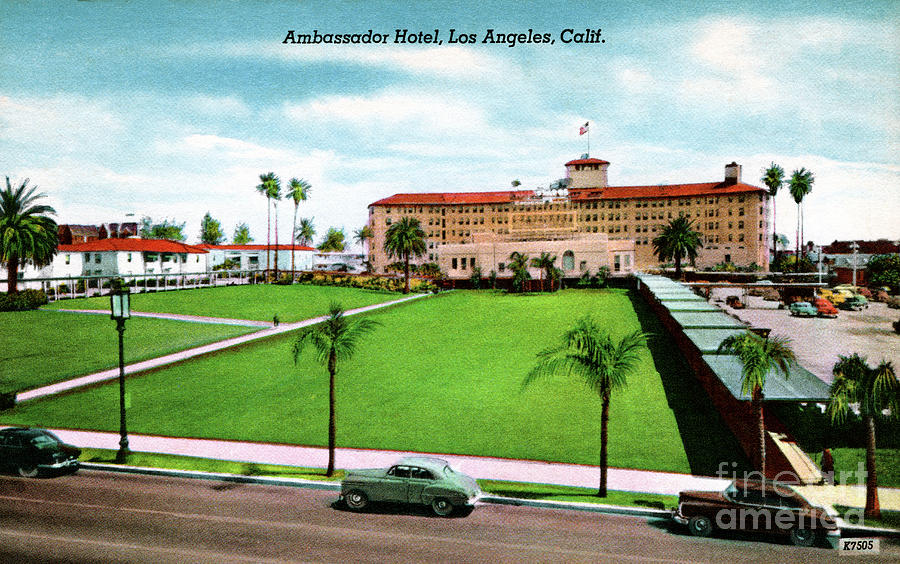 Ambassador Hotel Photograph by Sad Hill - Bizarre Los Angeles Archive