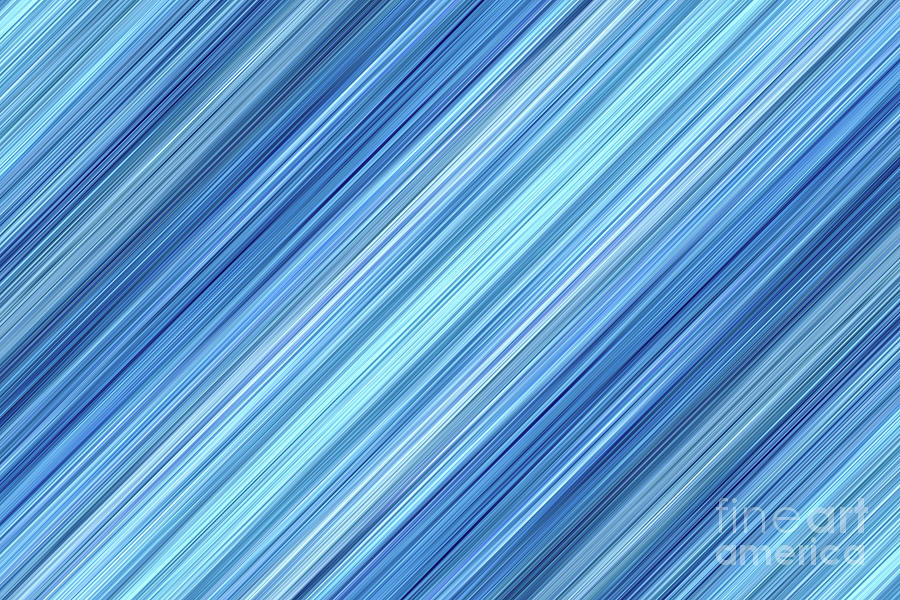 Ambience in Blue Digital Art by Sterling Gold