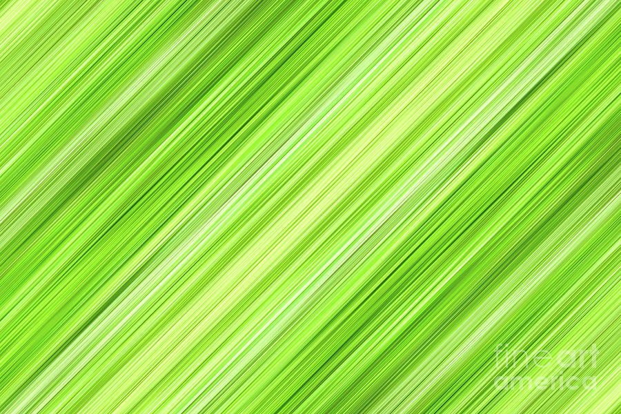 Ambience in Lime Digital Art by Sterling Gold