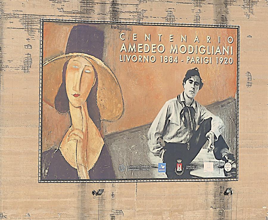 Amedeo Clemente Modigliani Artwork Photograph by John Hughes