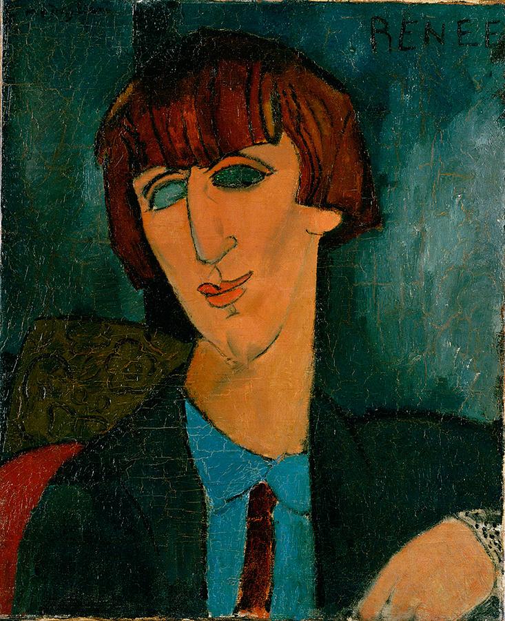 Amedeo Modigliani - Renee Painting By Les Classics - Pixels