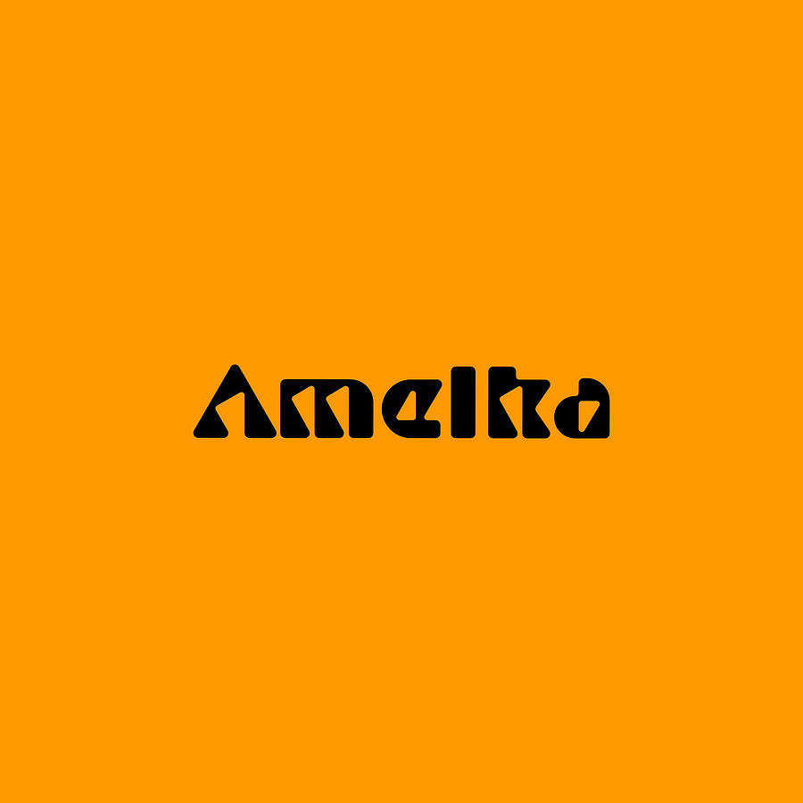 Amelka #Amelka Digital Art by TintoDesigns