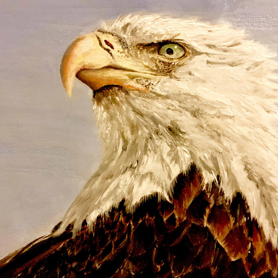 America Strong Painting by Lynn Shaffer