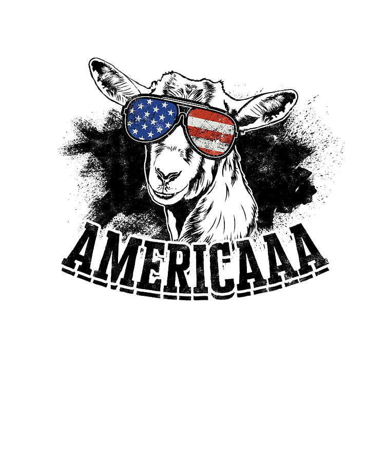 Americaaa - horned Digital Art by Anthony Isha - Fine Art America