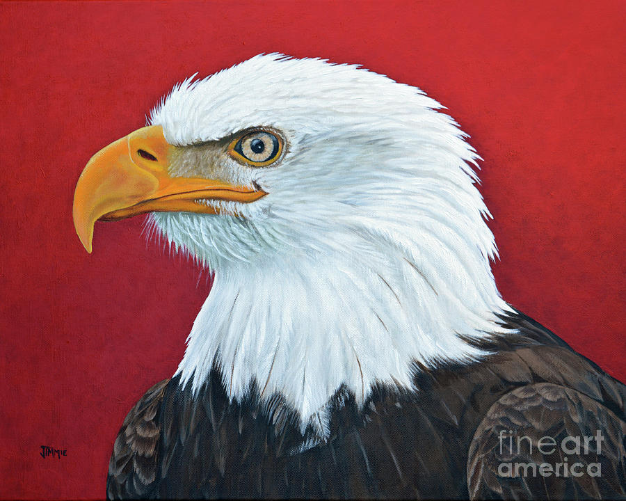 American Bald Eagle Painting by Jimmie Bartlett