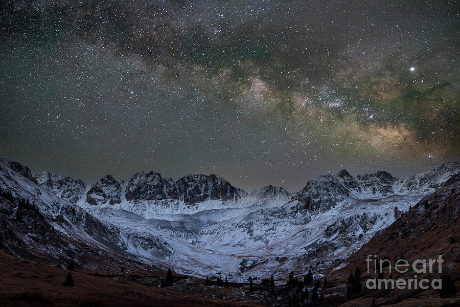 American Basin under the stars Photograph by Keith Kapple