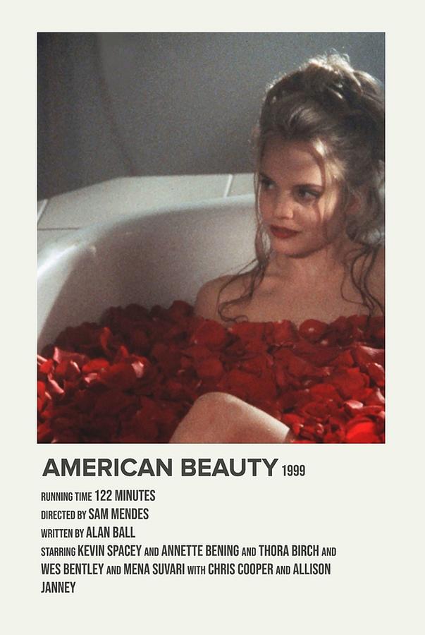 American Beauty 1999 Poster Digital Art By Kailani Smith