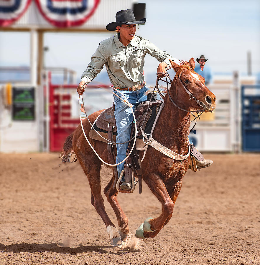 American Cowboy Dreaming Photograph by Kelly Markus American Cowboy Dreaming Photograph by Kelly Markus