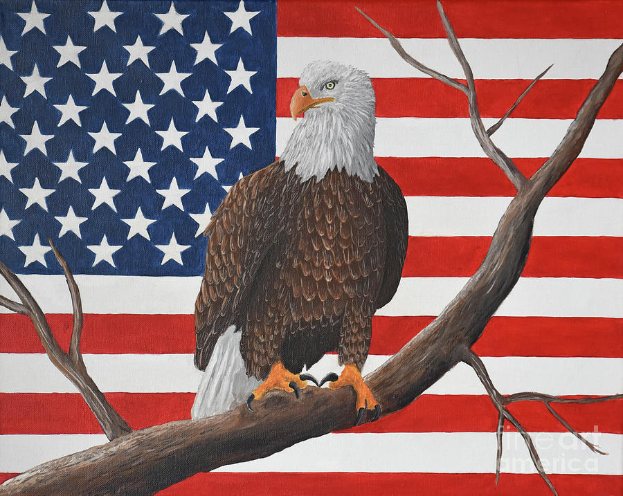 American Eagle Painting by Brady Nielson - Fine Art America